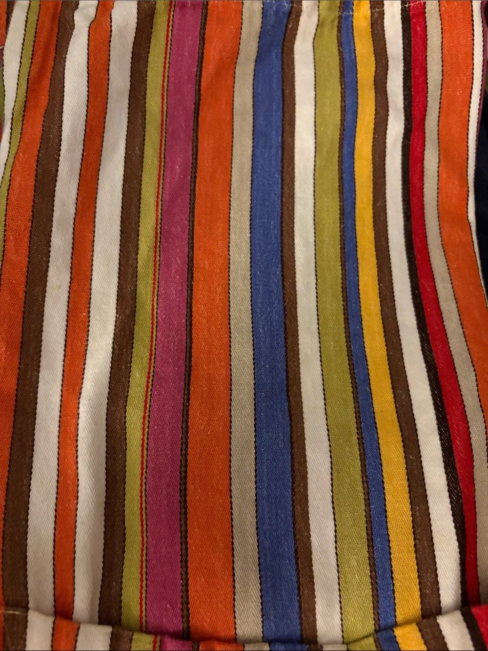 Crate&Barrel “Vibrant Stripe” Apron